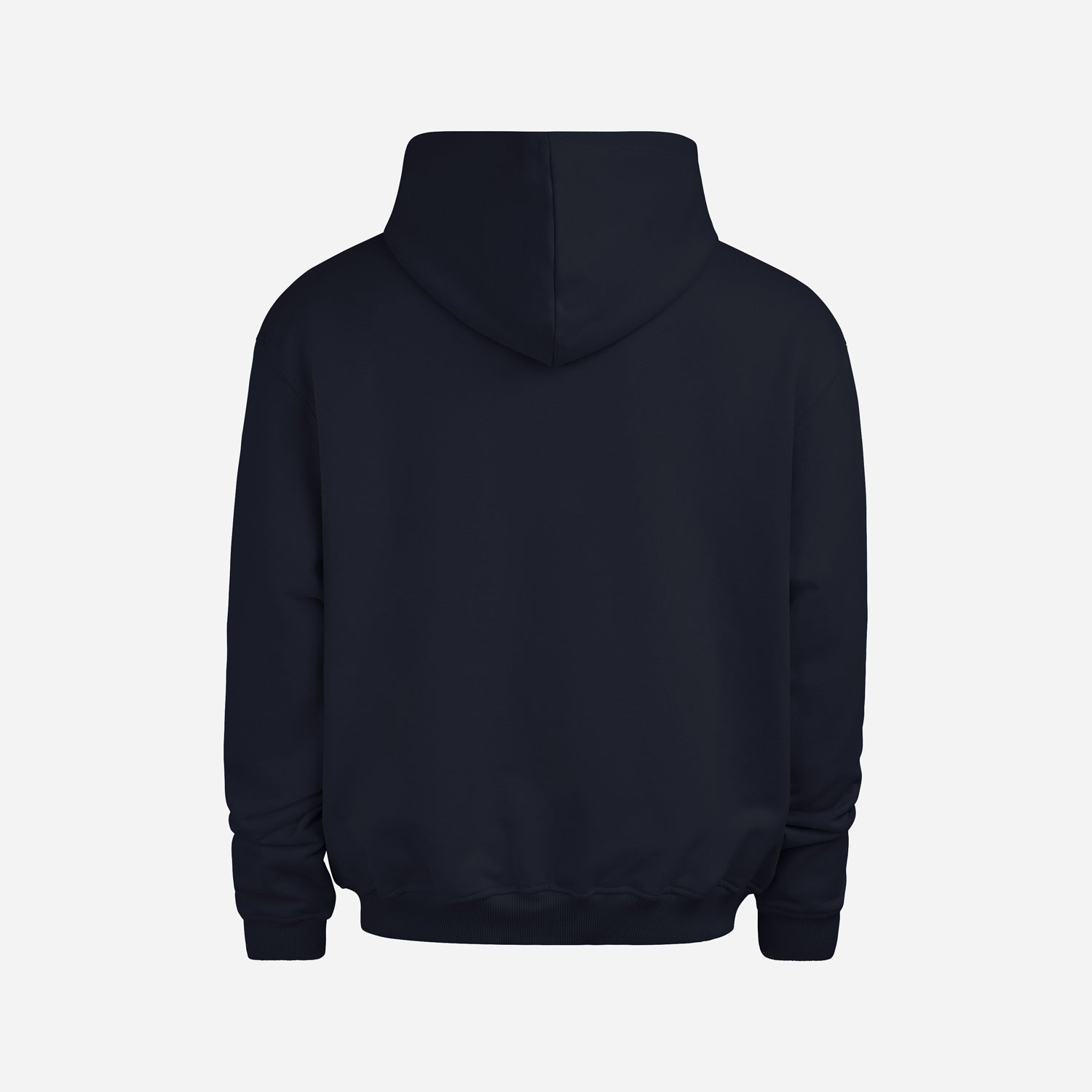Heavy Cotton Oversized Hoodie Deep Ocean Blue