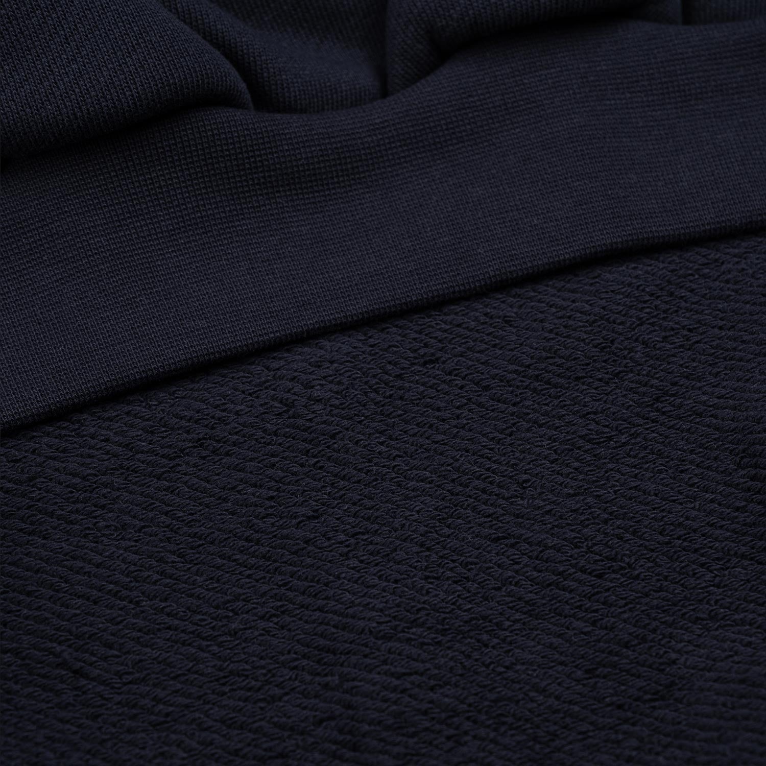 Heavy Cotton Oversized Hoodie Deep Ocean Blue