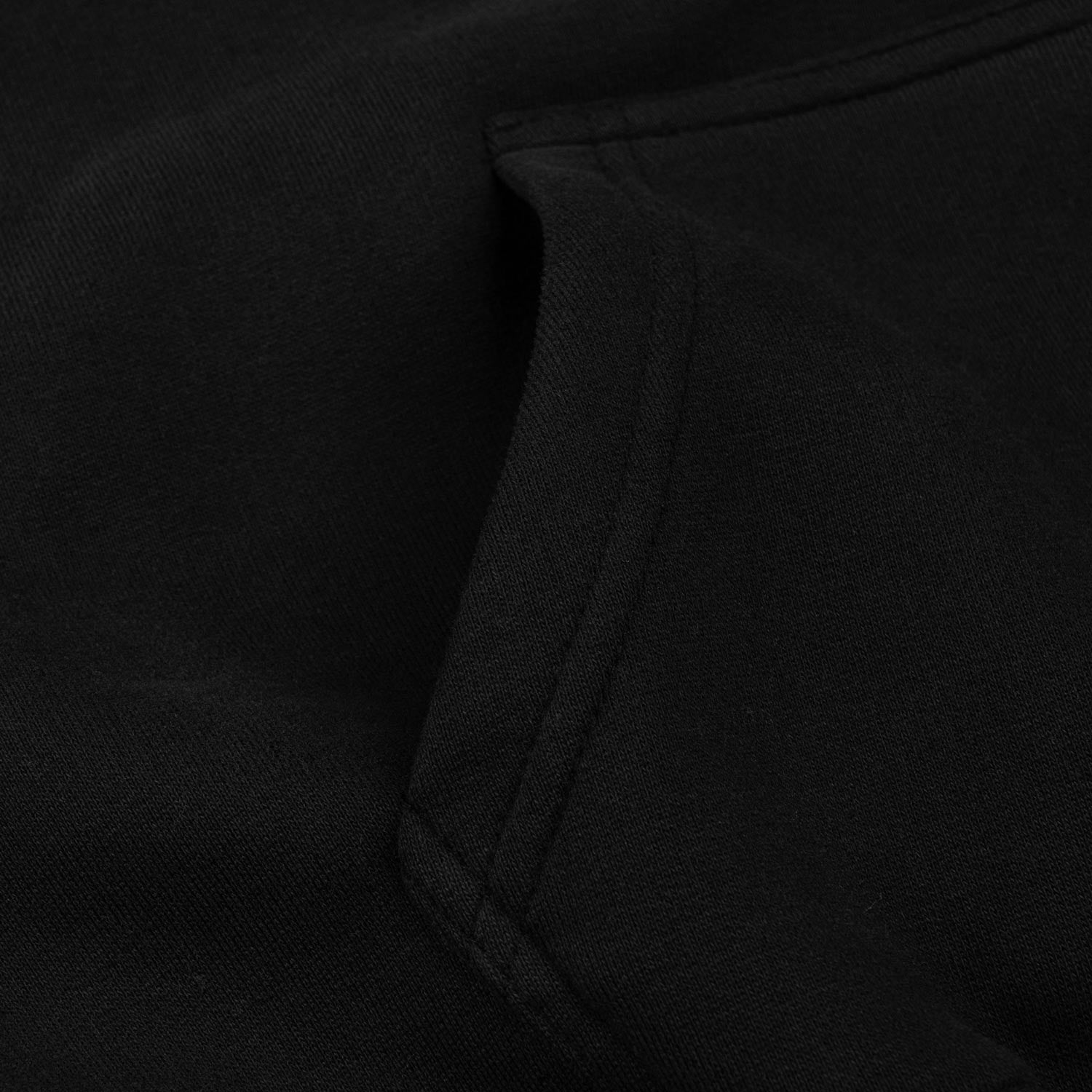 Heavy Cotton Oversized Hoodie Jet Black