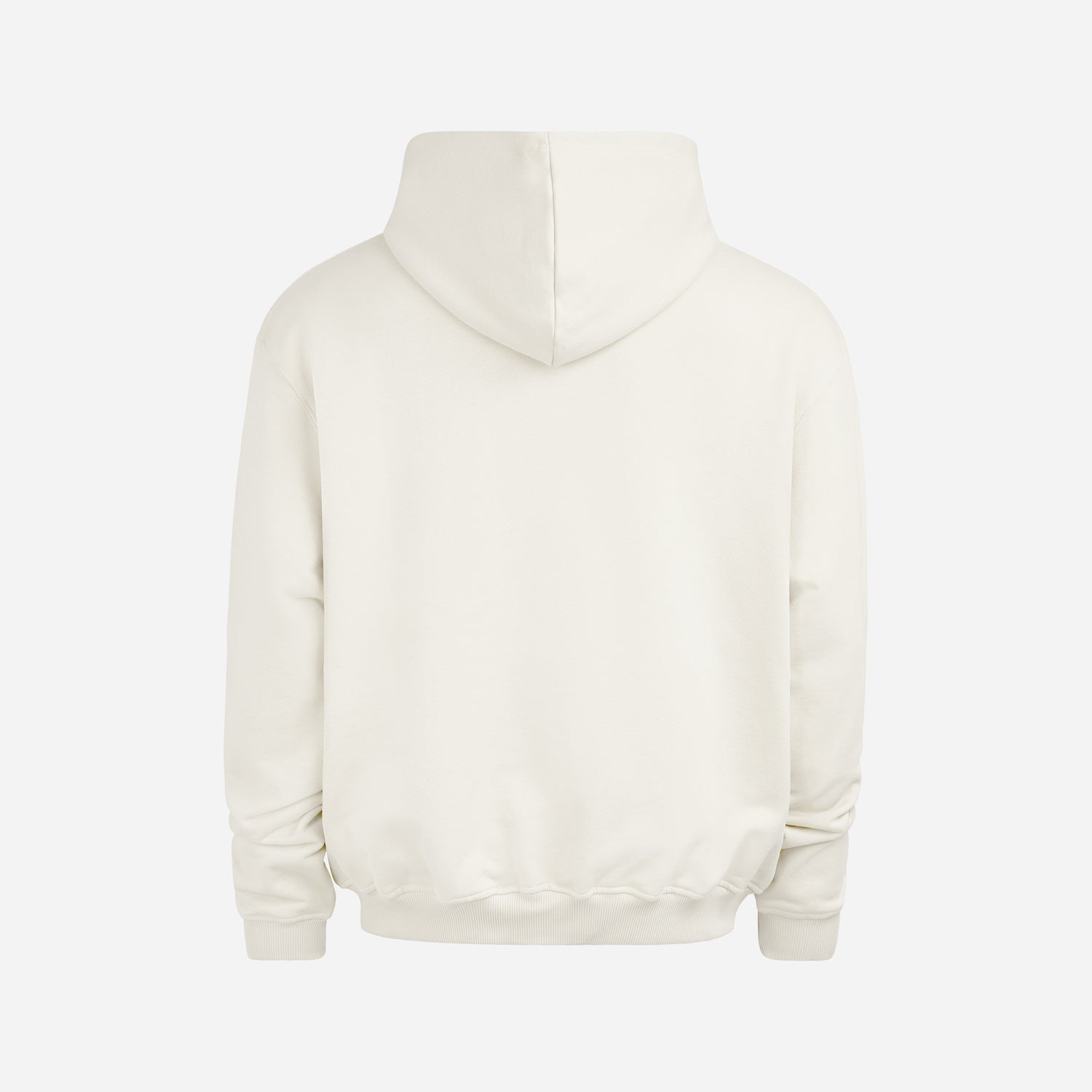 Heavy Cotton Oversized Hoodie Powder White