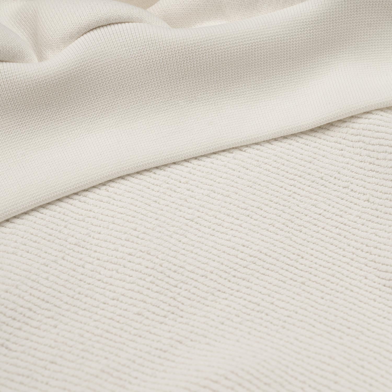 Heavy Cotton Oversized Hoodie Powder White