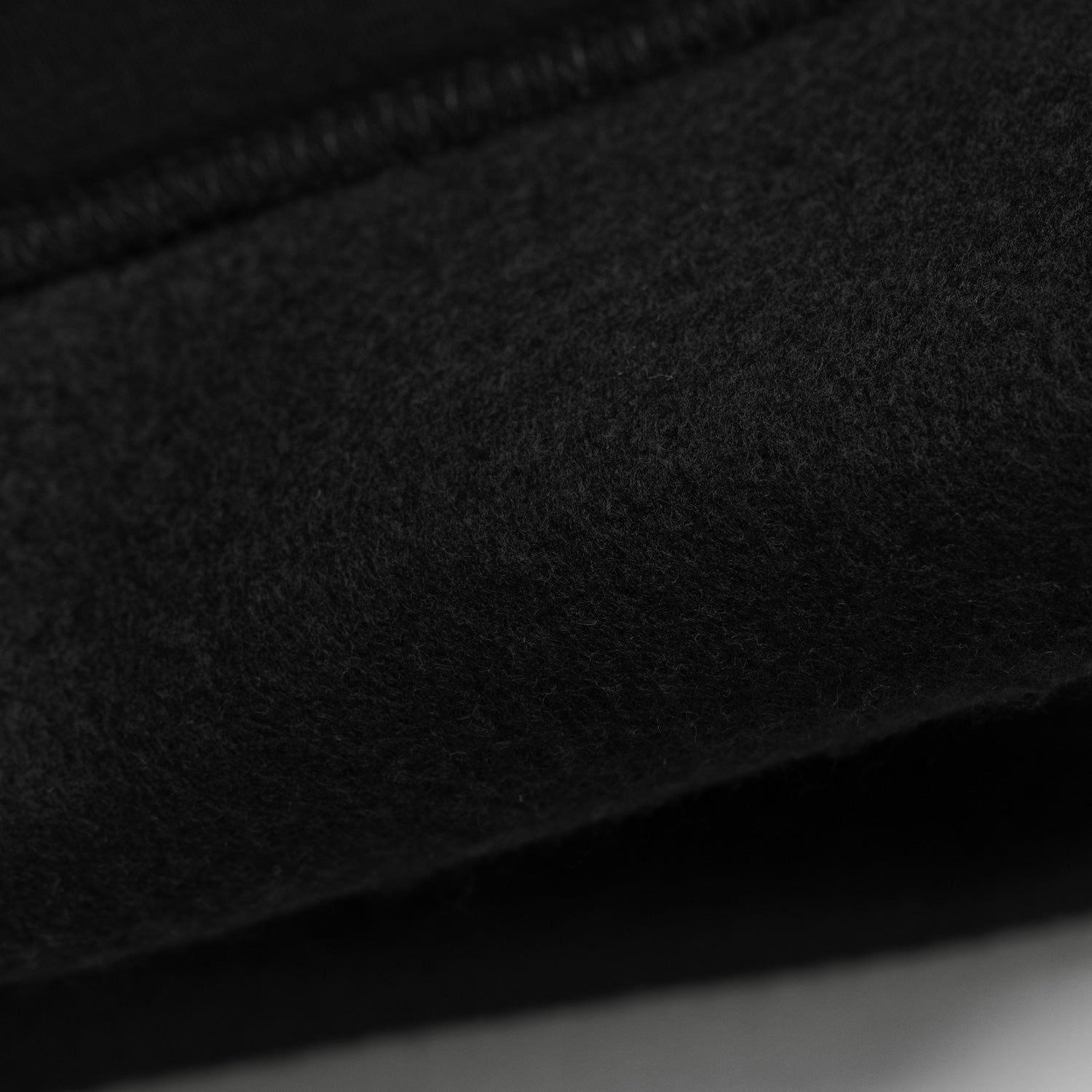 Heavy Brushed Hoodie Jet Black