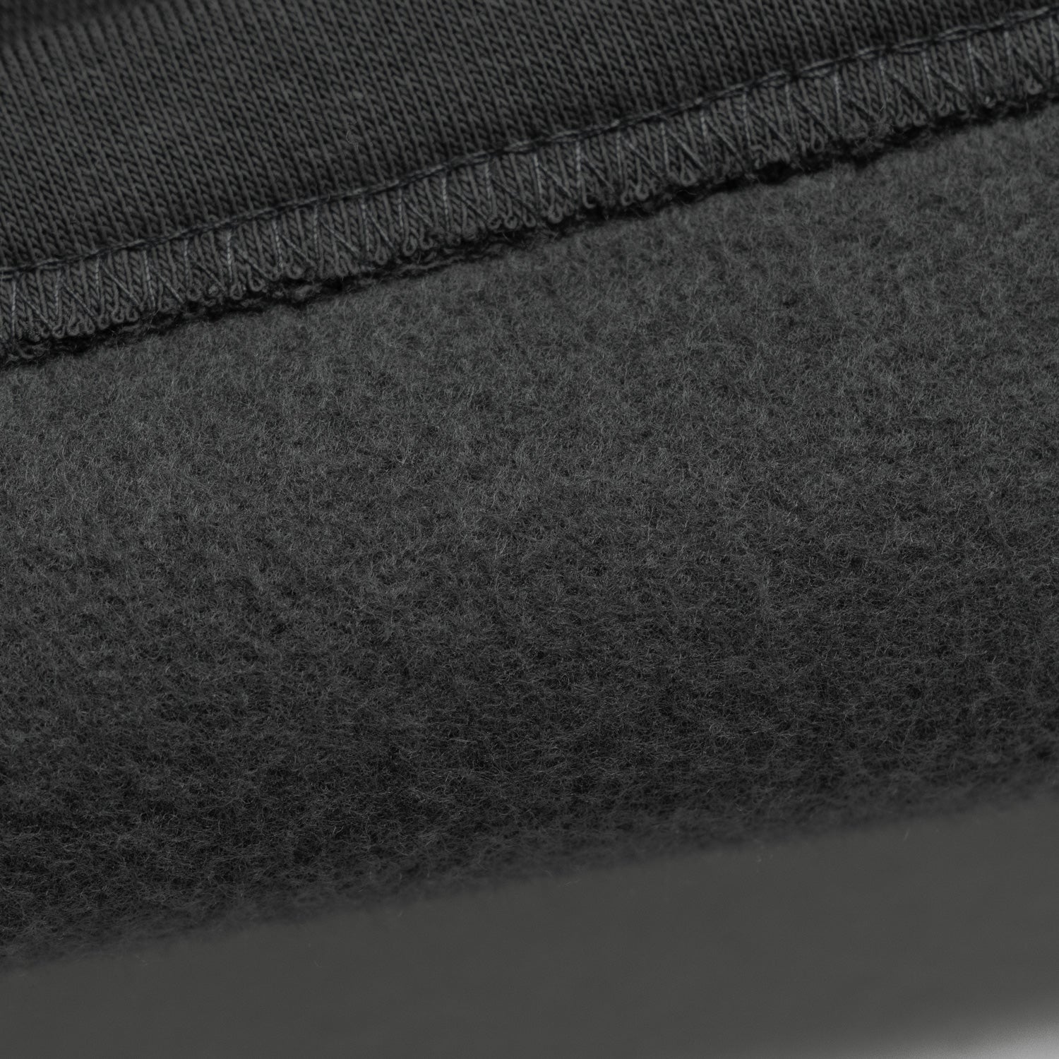 Heavy Brushed Hoodie Light Piombo