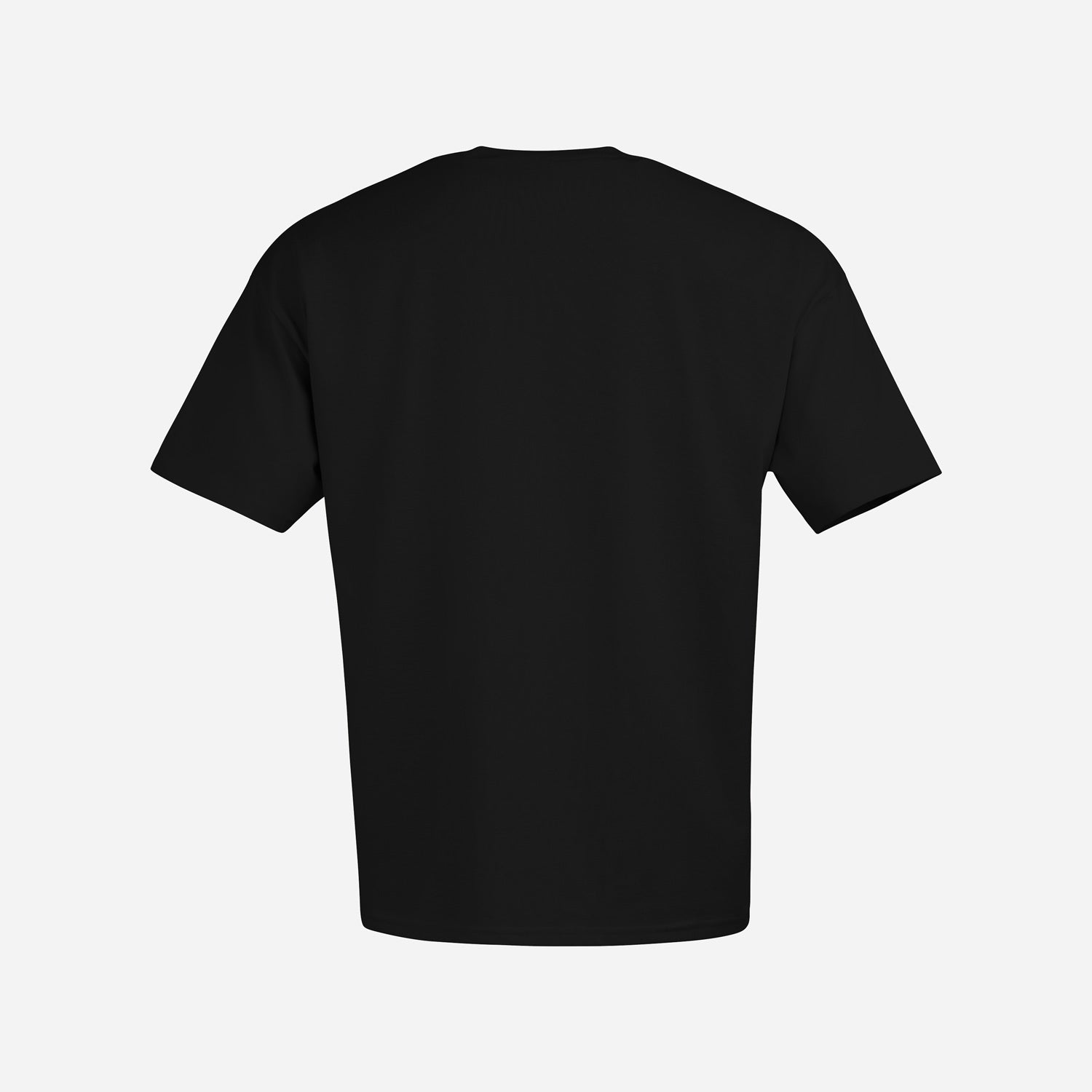 Heavy Cotton Oversized T-Shirt Washed Jet Black