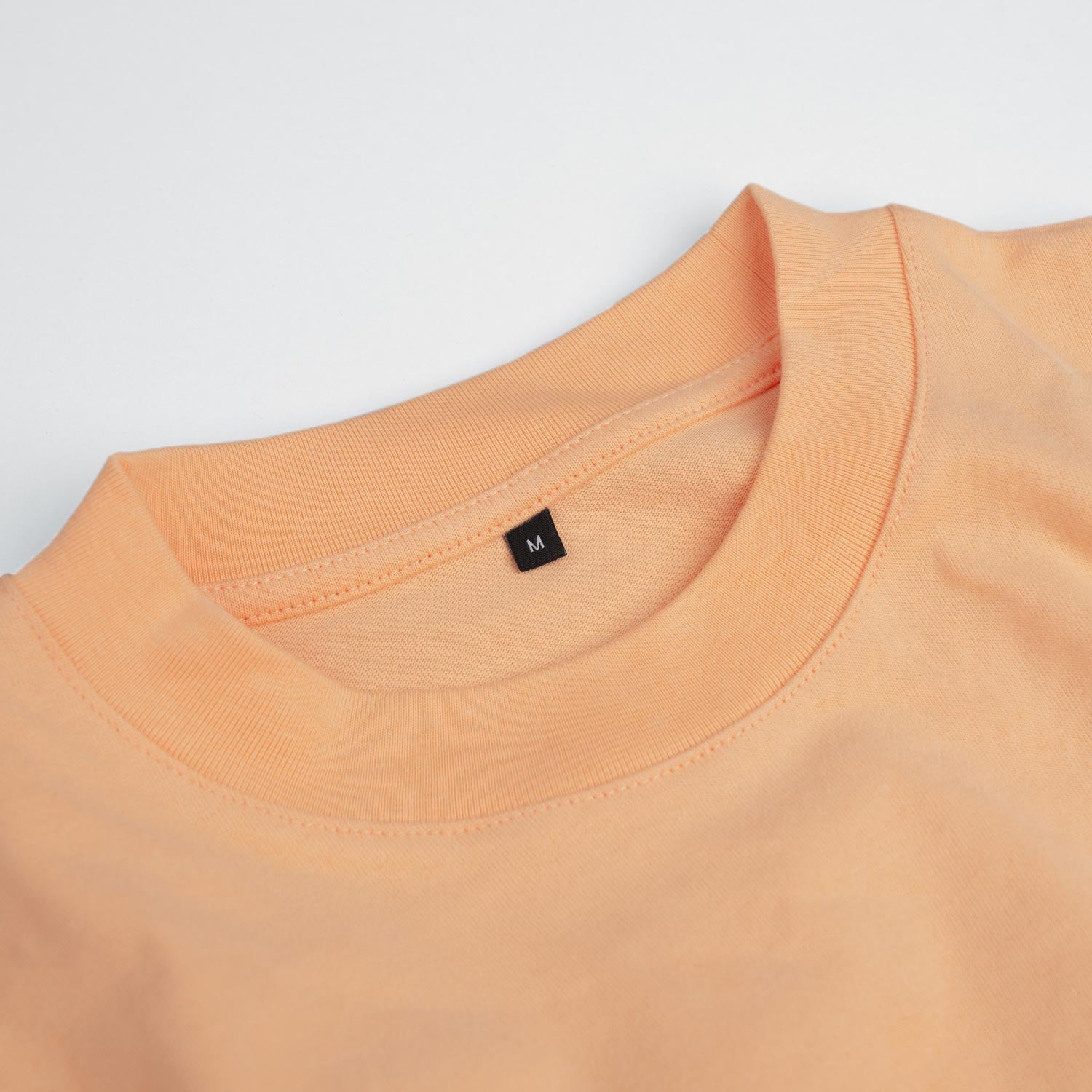 Heavy Cotton Oversized T-Shirt Washed Peach Fuzz