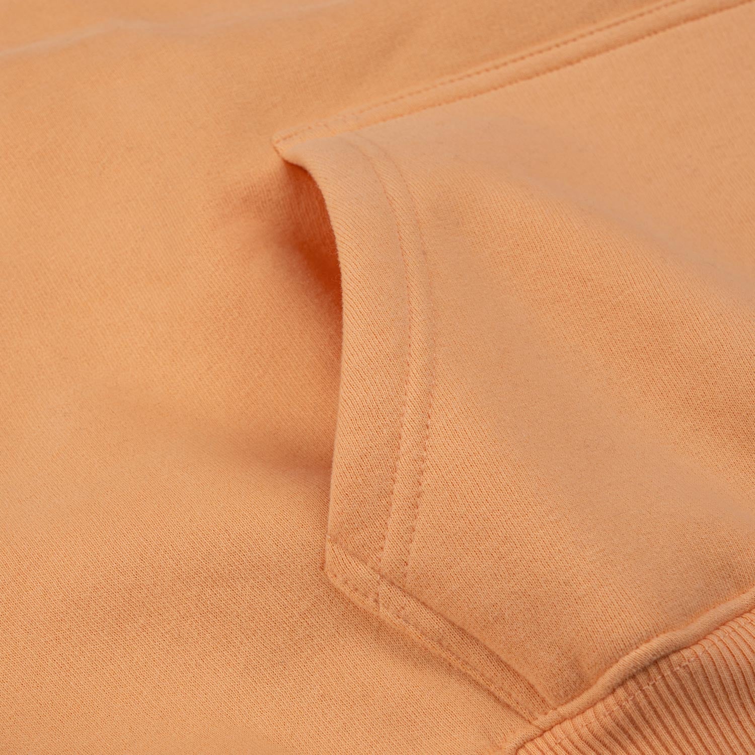 Heavy Oversized Hoodie Washed Peach Fuzz