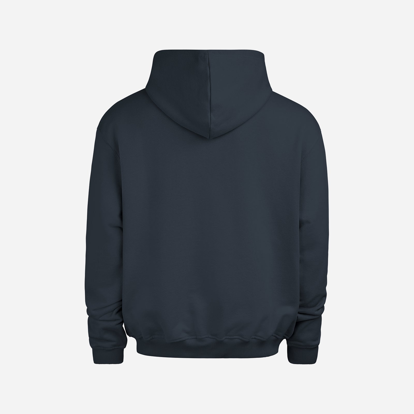 Heavy Cotton Oversized Hoodie Vintage Black