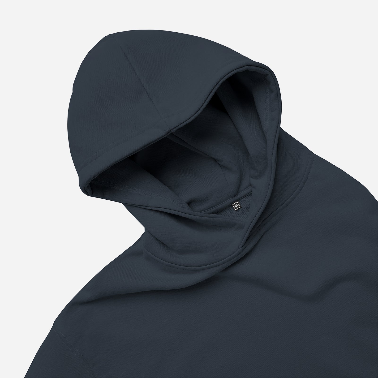Heavy Cotton Oversized Hoodie Vintage Black