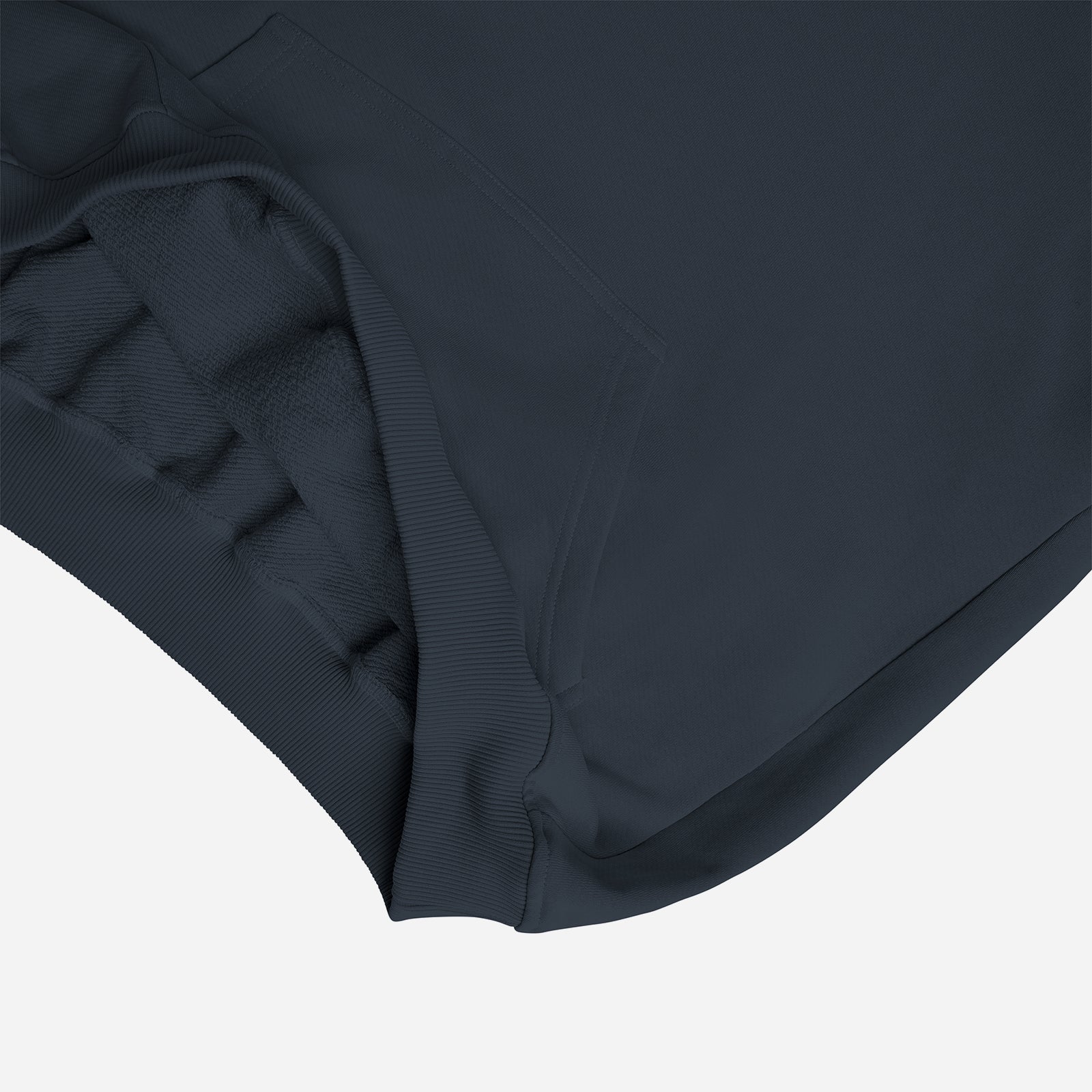 Heavy Cotton Oversized Hoodie Vintage Black