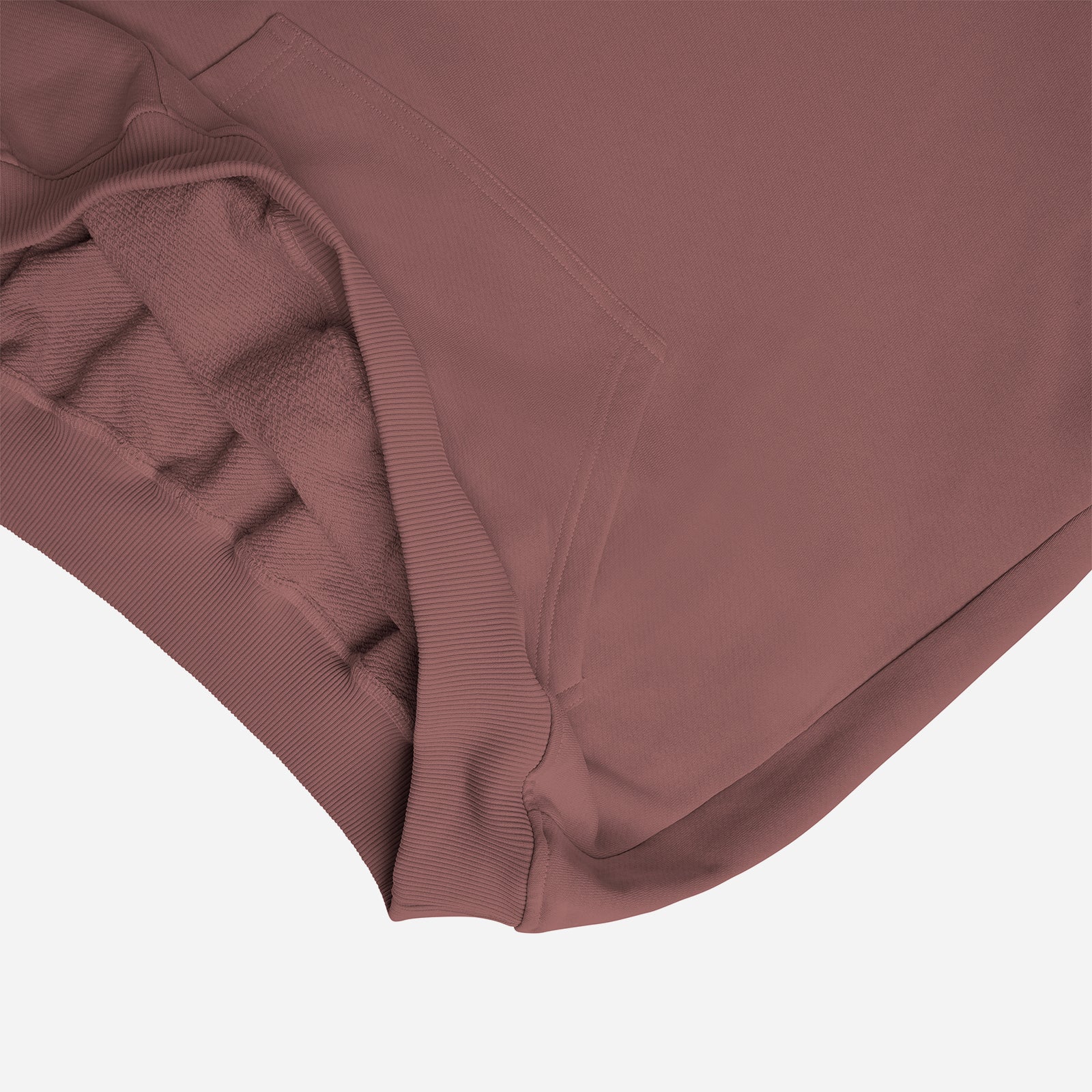 Heavy Cotton Oversized Hoodie Rusty Red