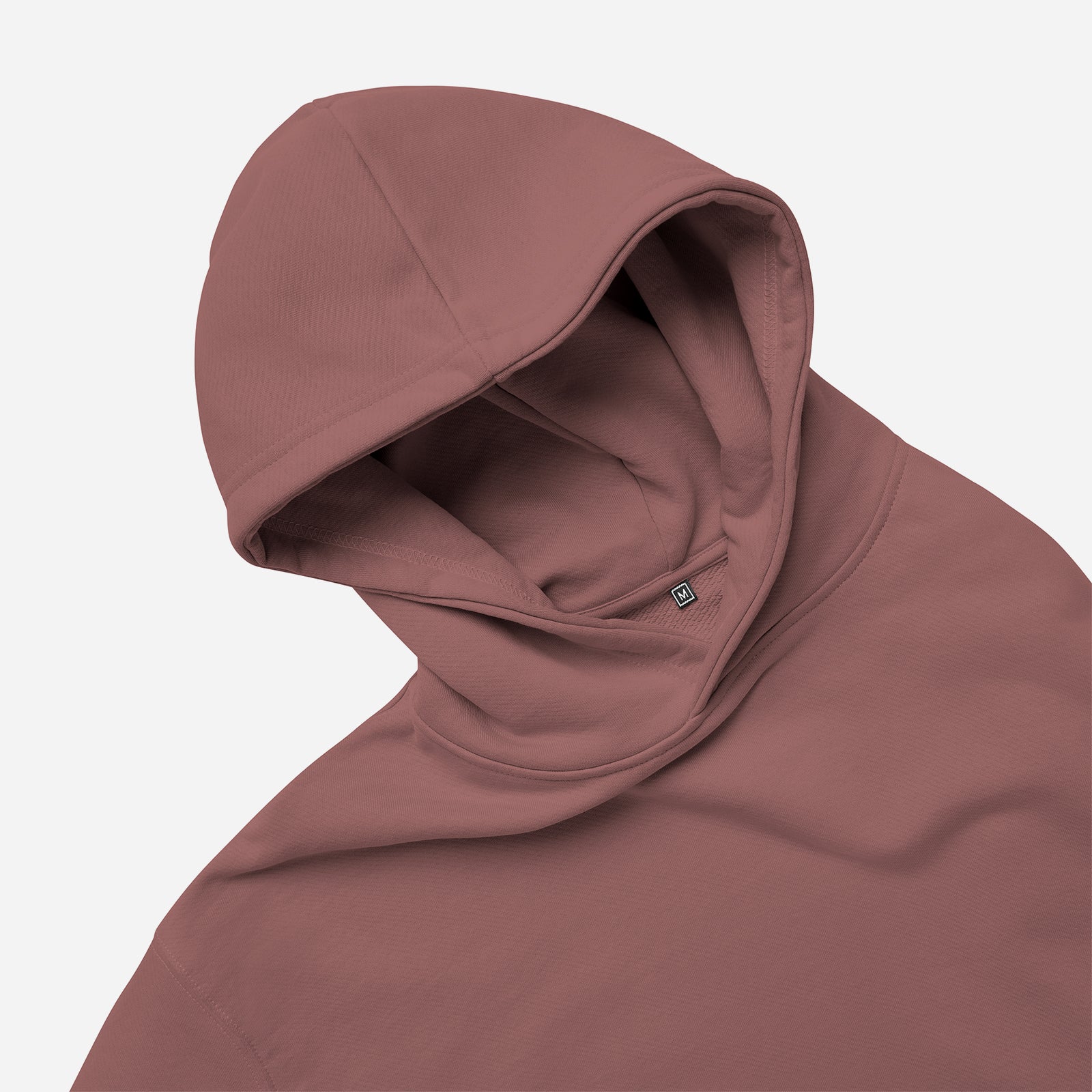 Heavy Cotton Oversized Hoodie Rusty Red