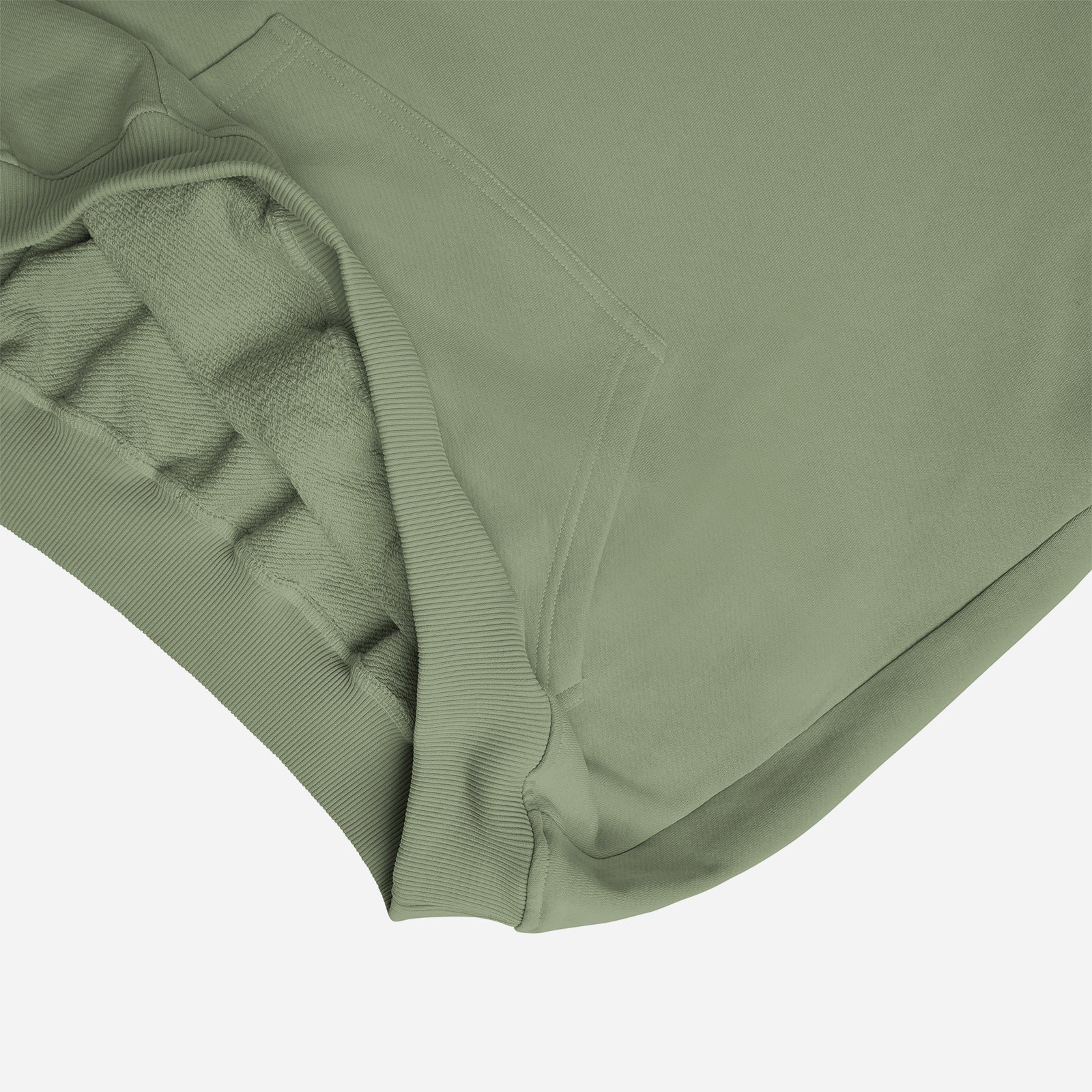 Heavy Cotton Oversized Hoodie Olive