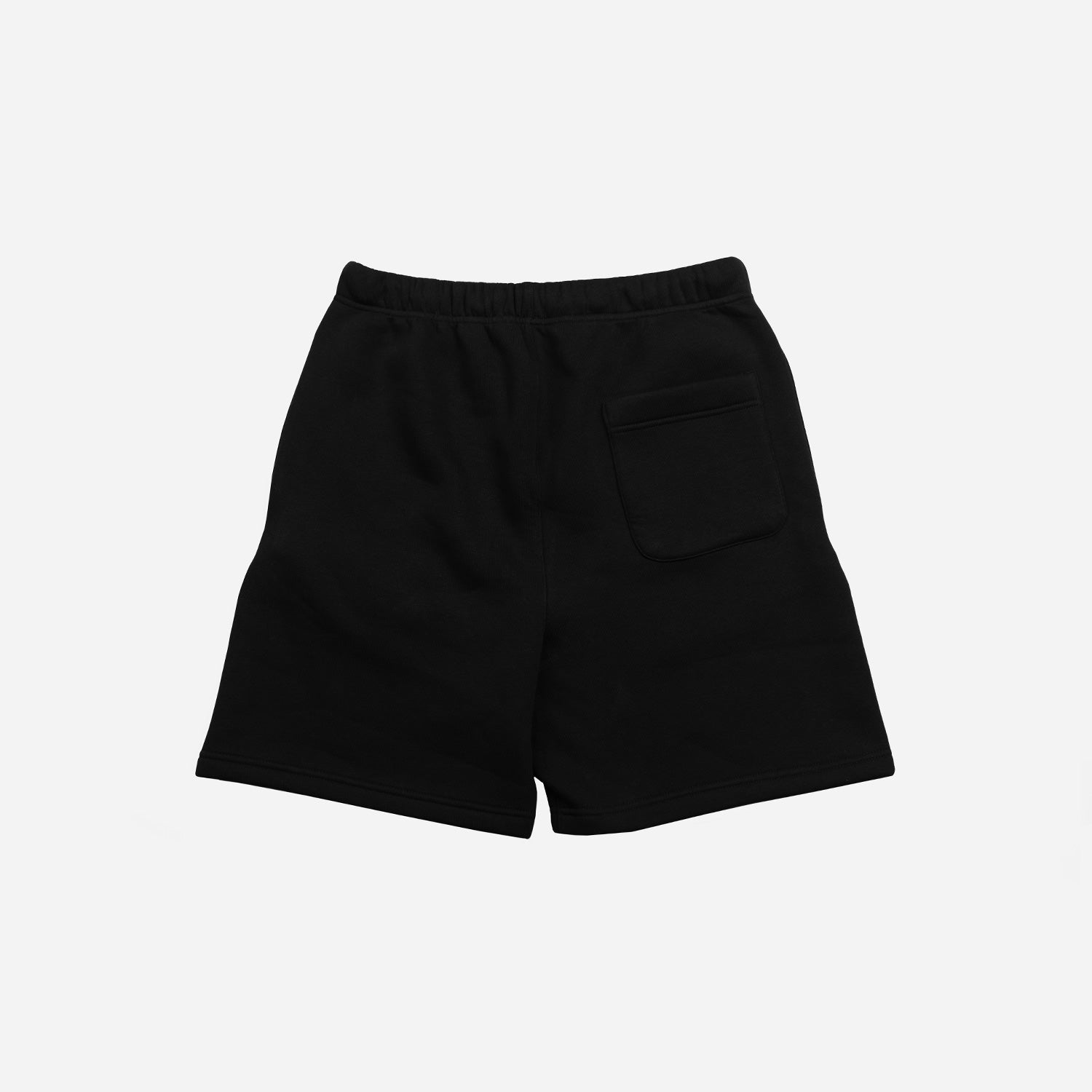 Heavy Brushed Short Pants Jet Black