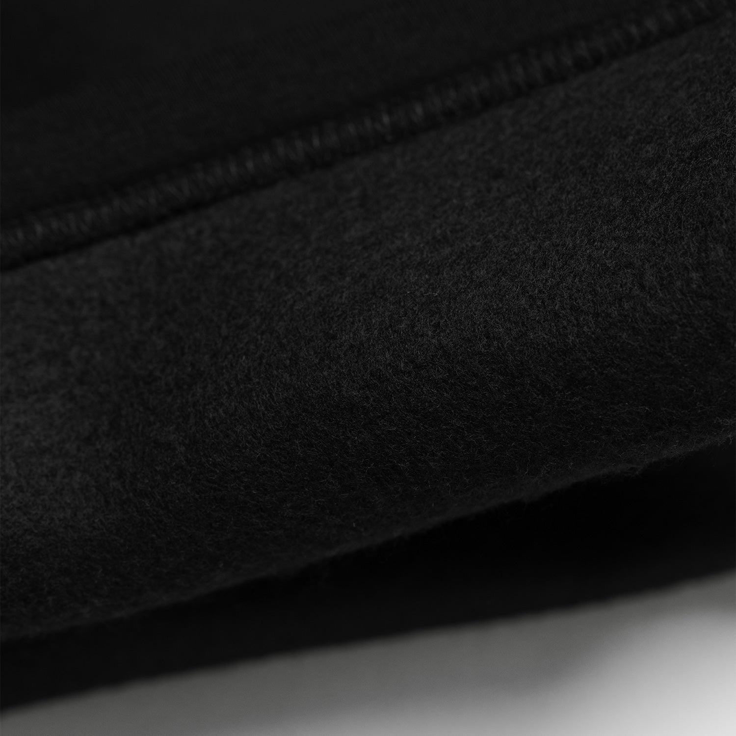 Heavy Brushed Short Pants Jet Black