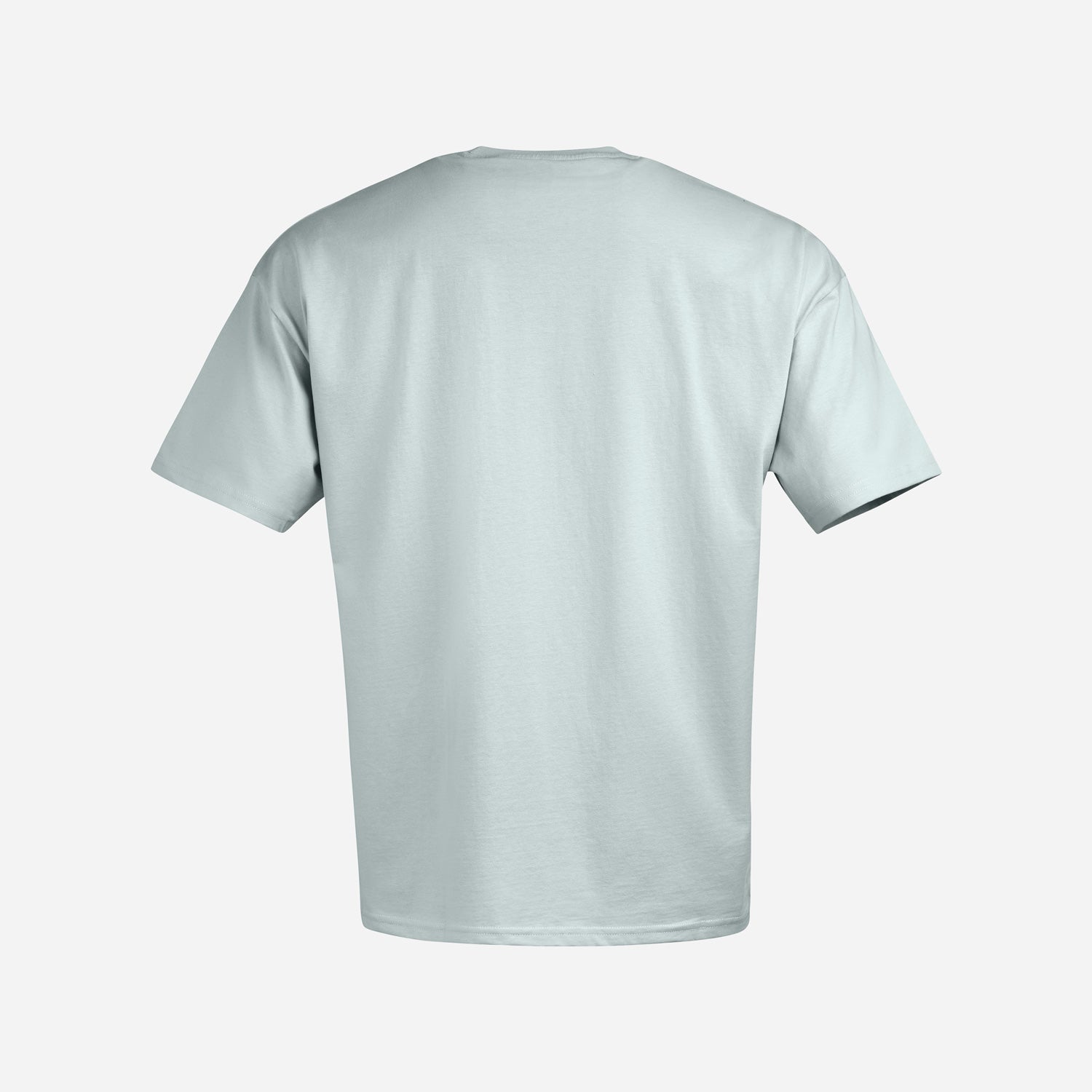 Ultra Heavy Cotton Oversized T-Shirt Blue Fox