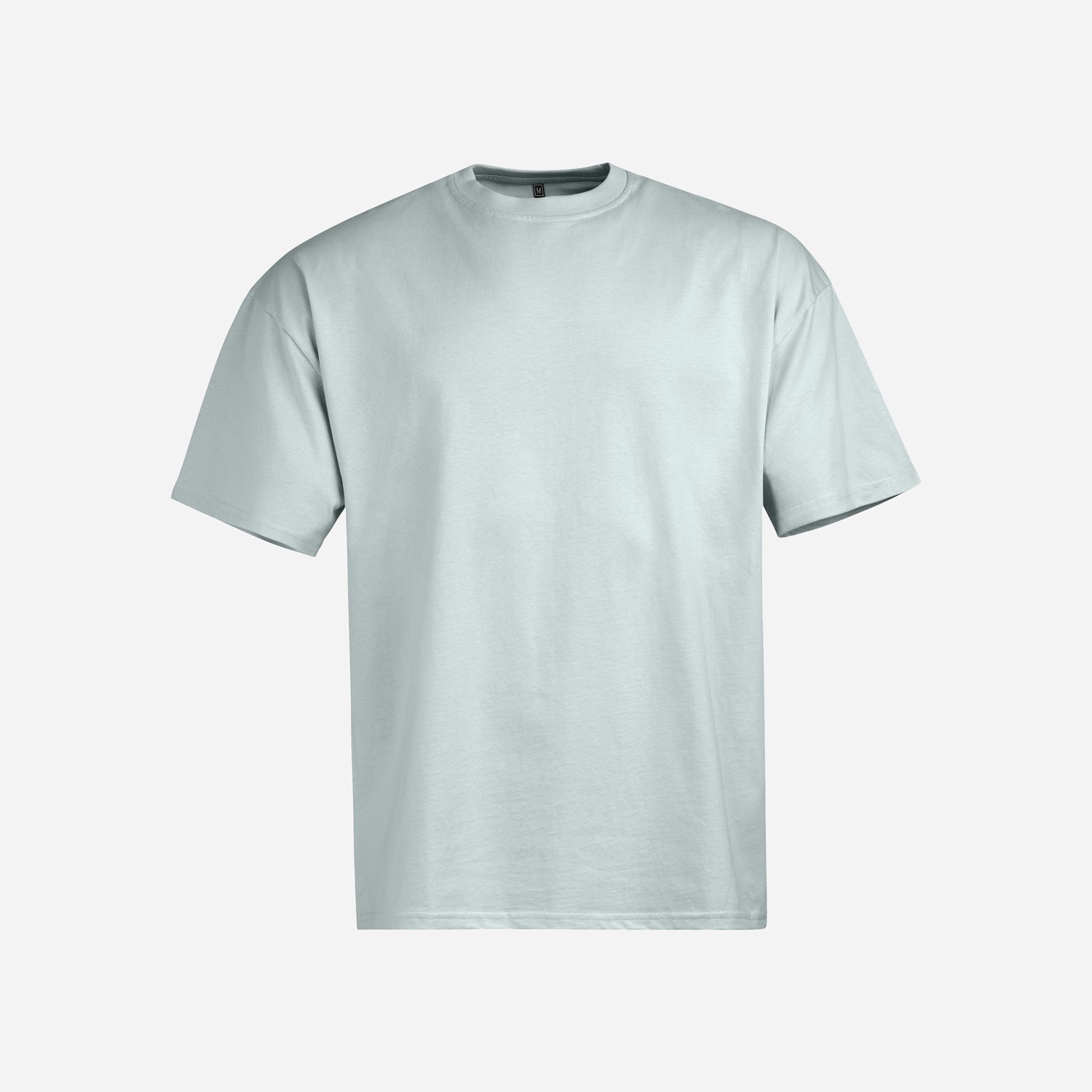 Ultra Heavy Cotton Oversized T-Shirt Blue Fox