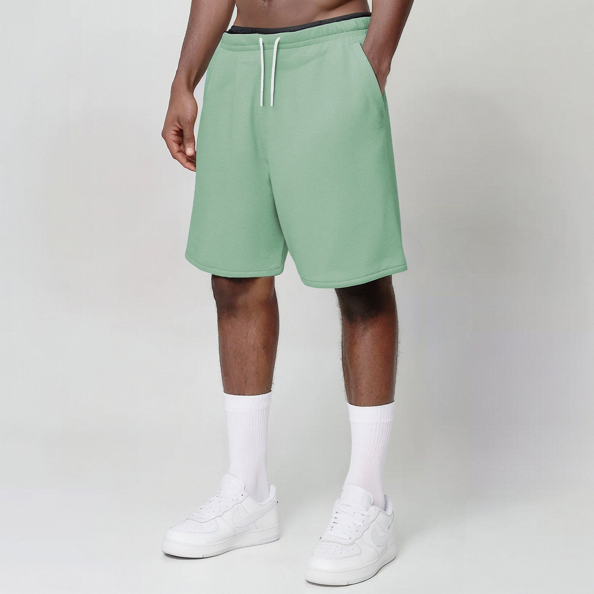 Heavy Brushed Short Pants Menta