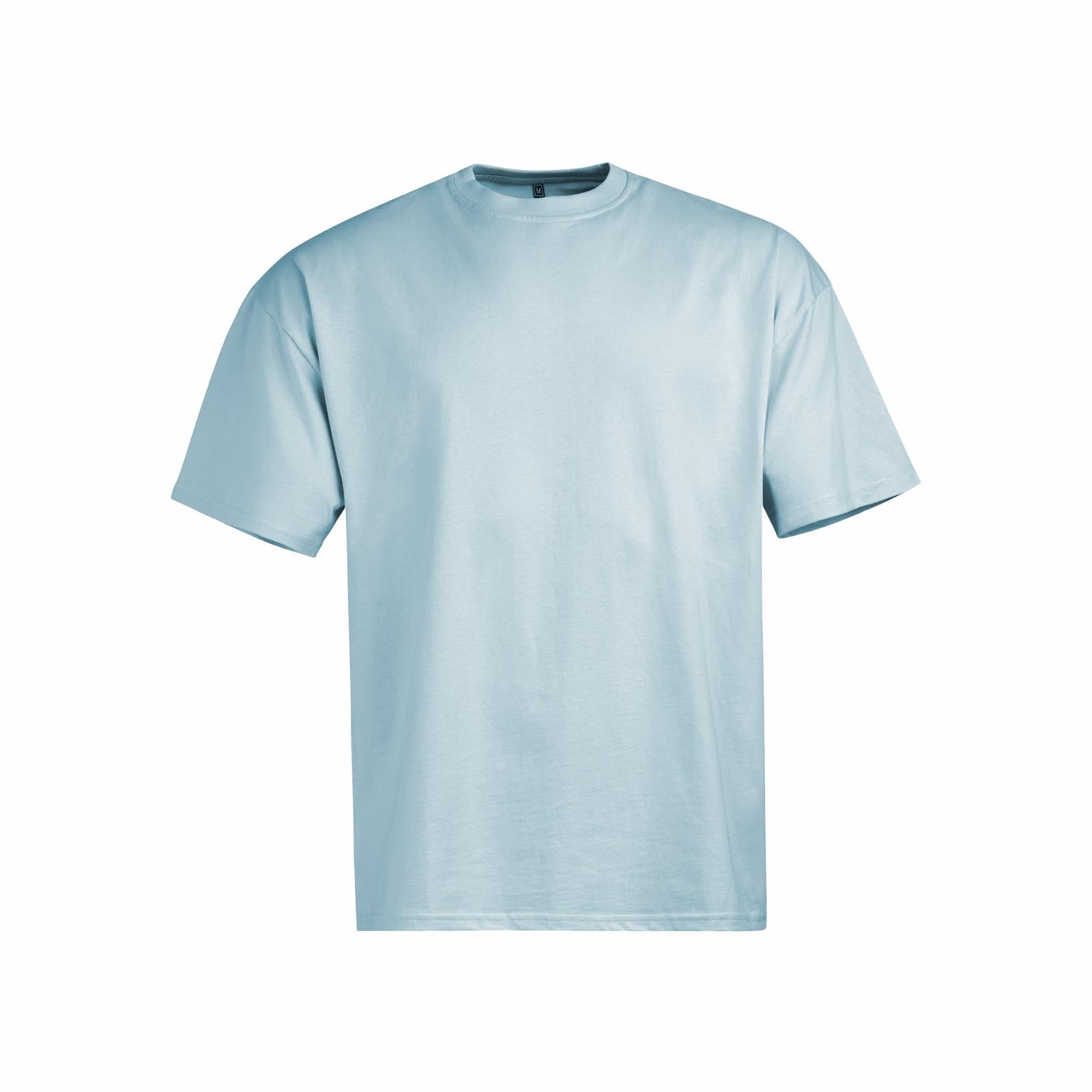 Heavy Cotton Oversized T-Shirt Washed Light Blue