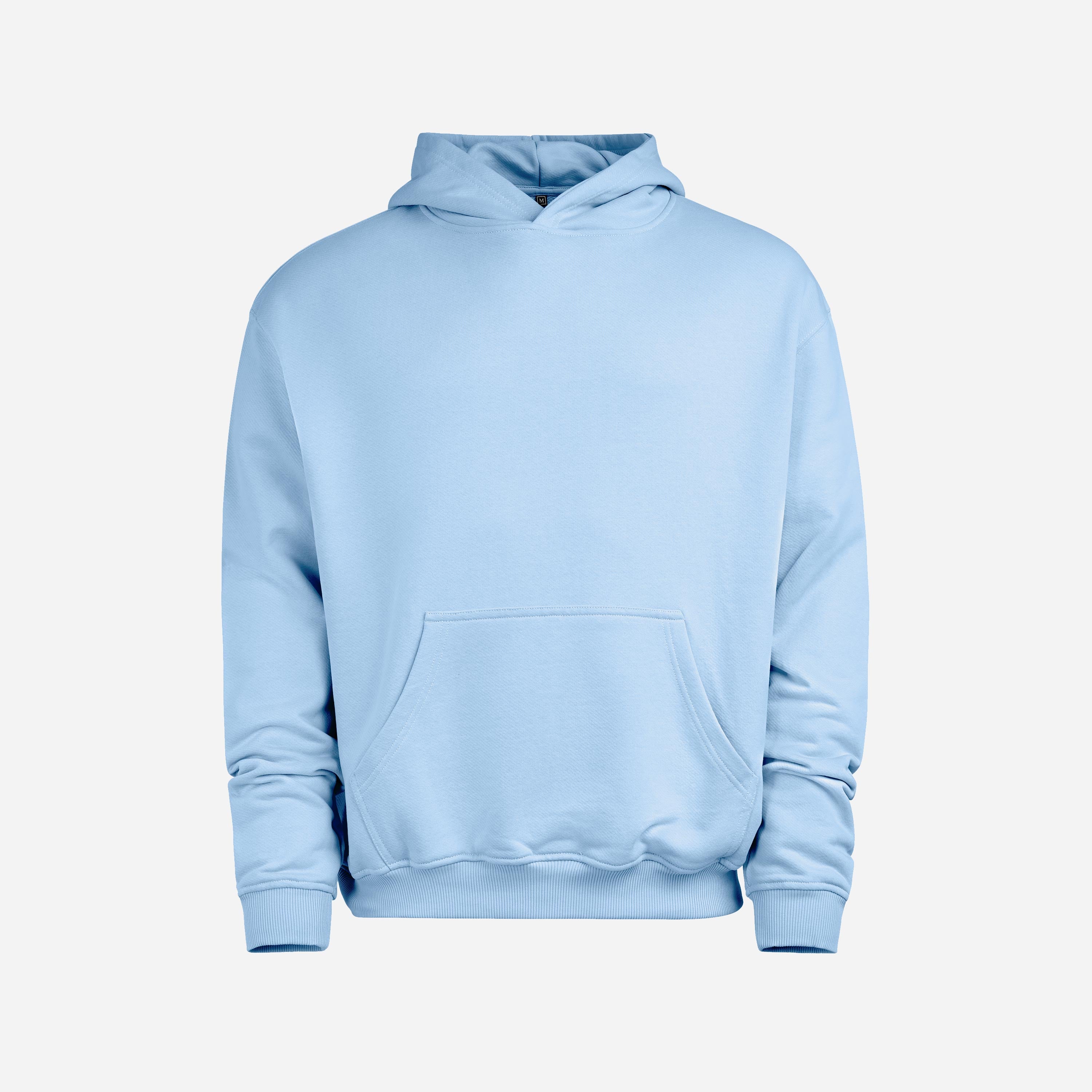 Heavy Cotton Oversized Hoodie Clear Sky