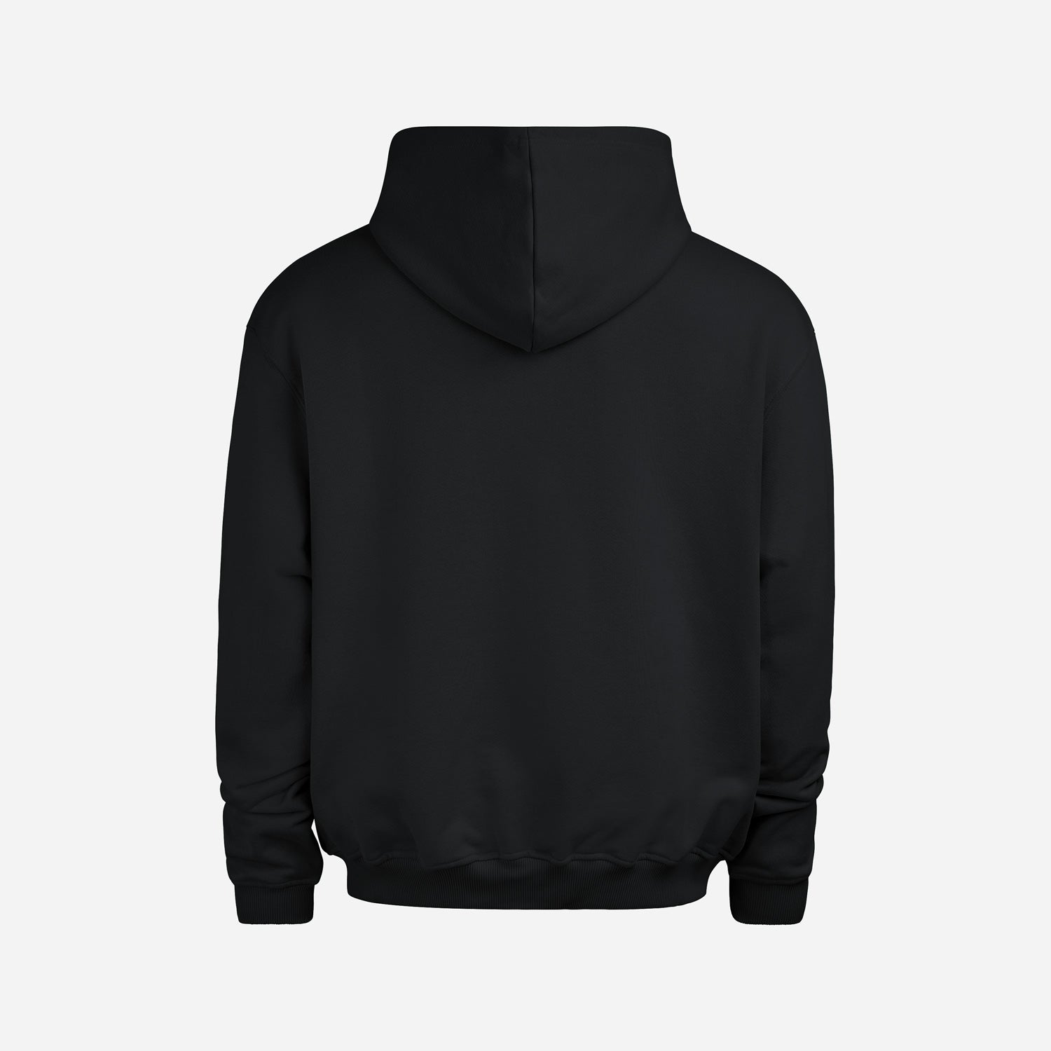 Heavy Brushed Hoodie Dark Piombo