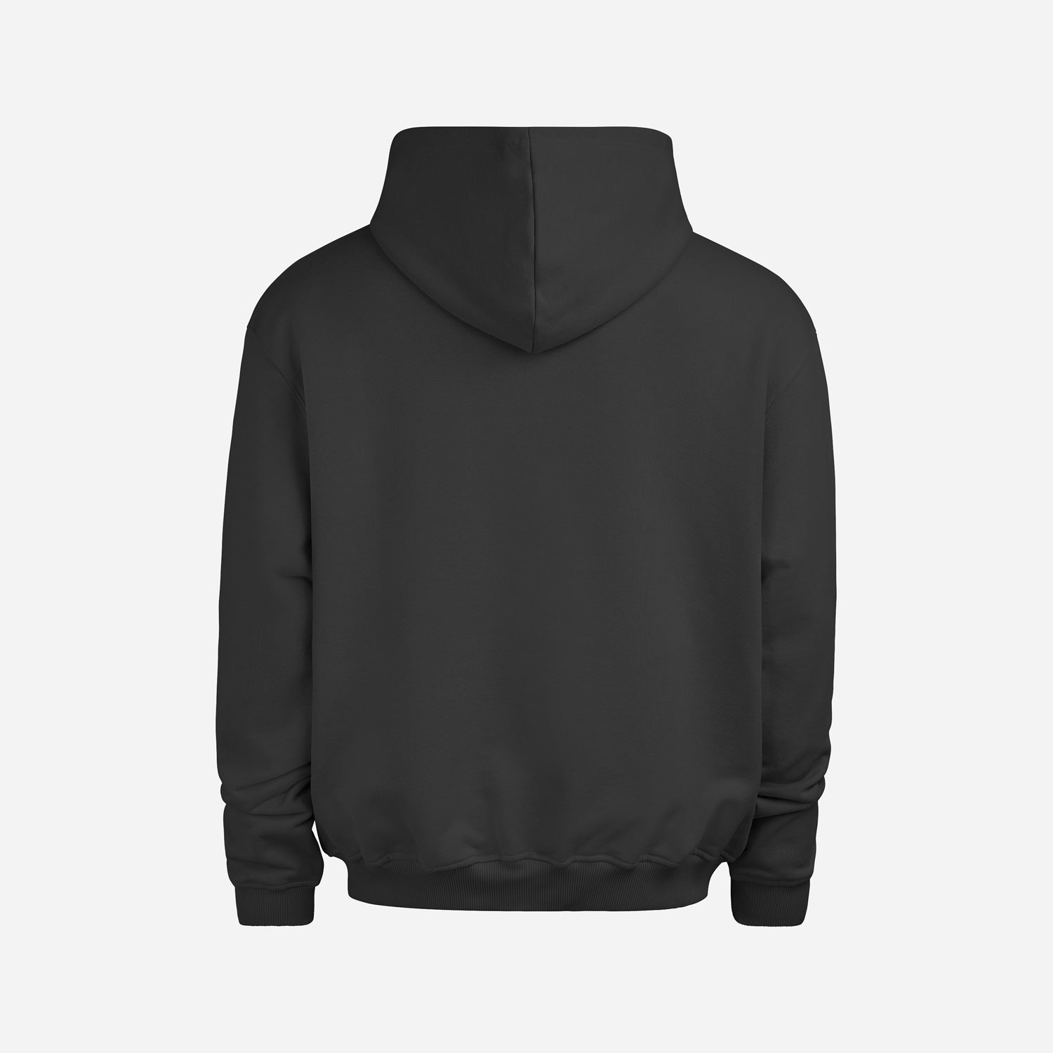 Heavy Brushed Hoodie Light Piombo