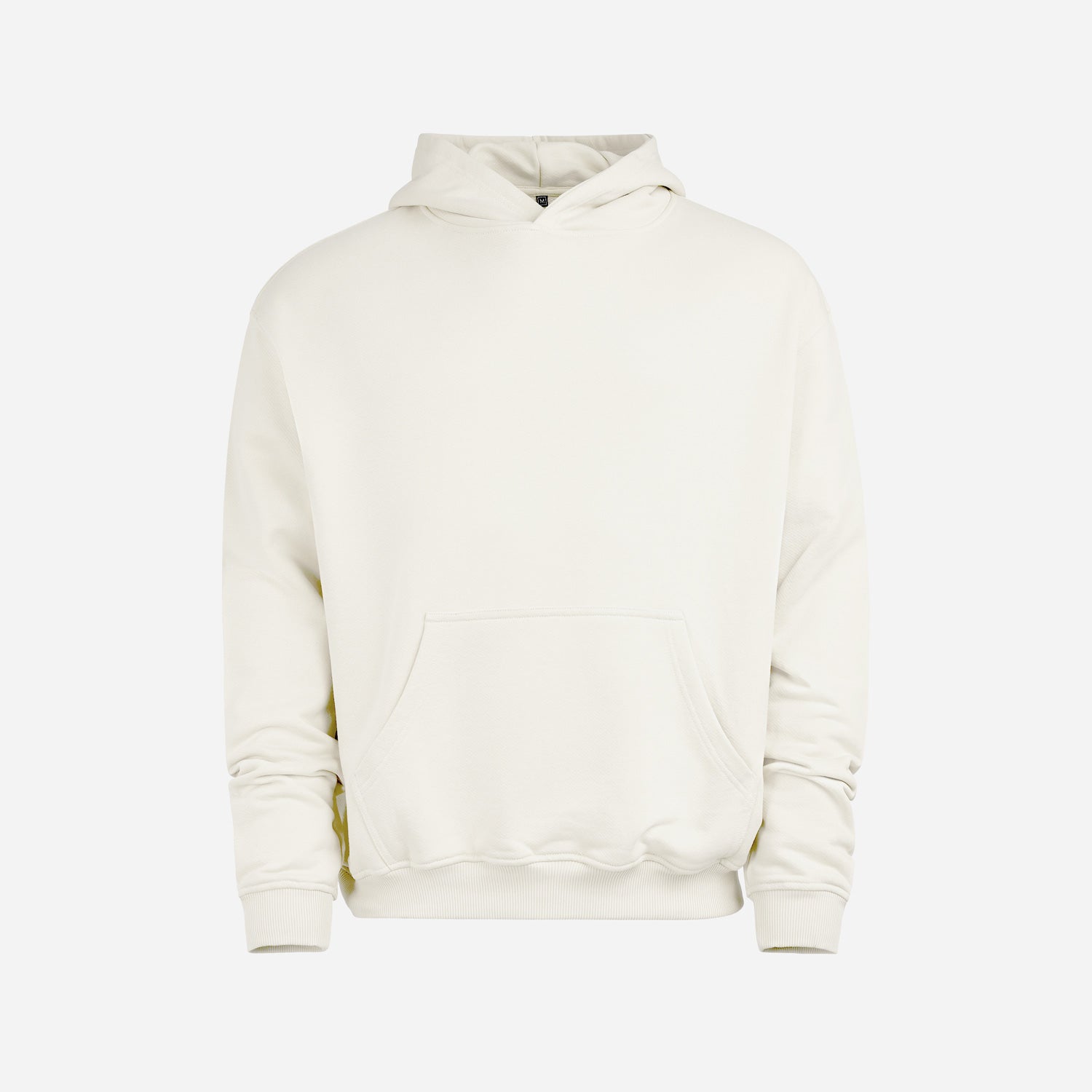 Heavy Brushed Hoodie Powder White