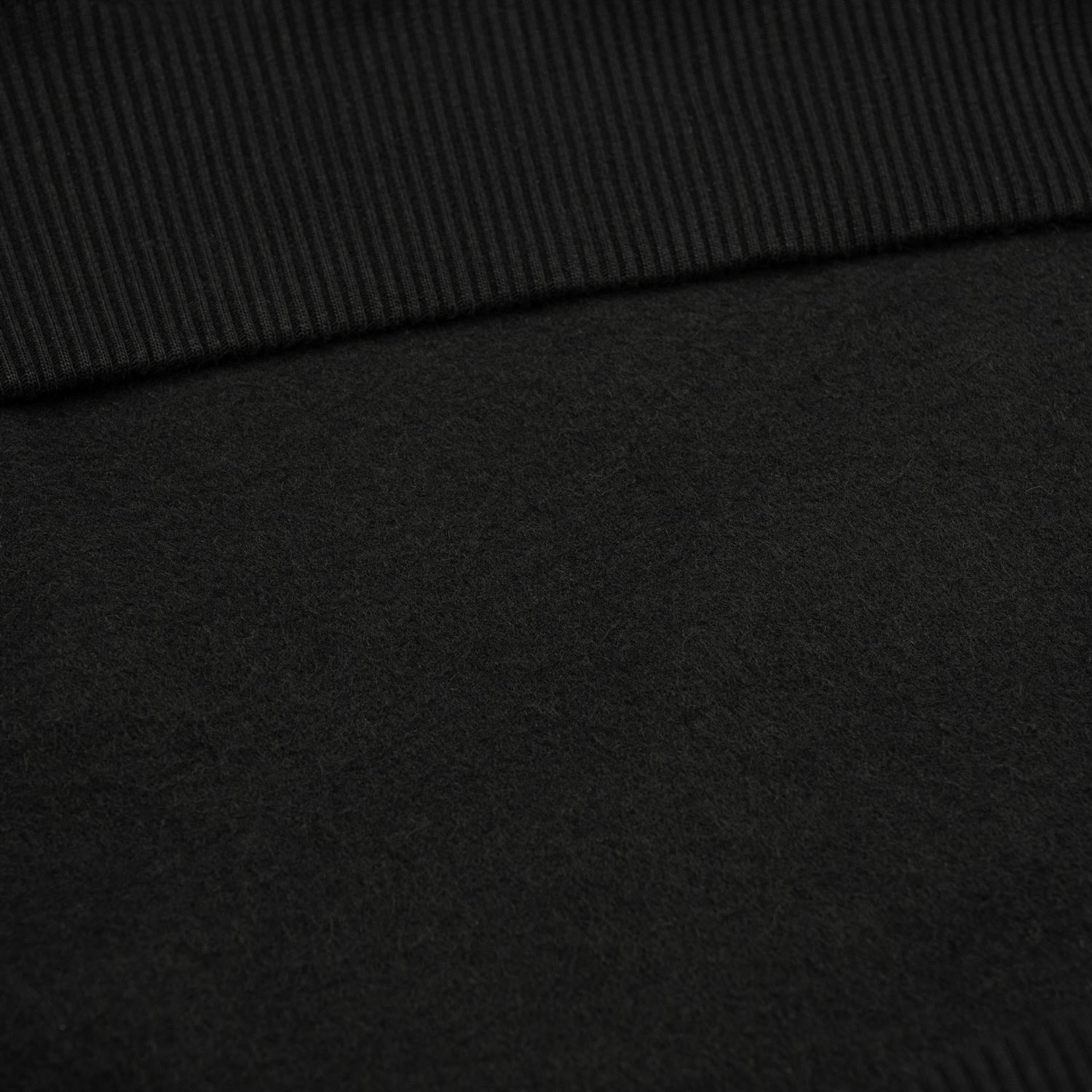 Heavy Oversized Hoodie Washed Jet Black