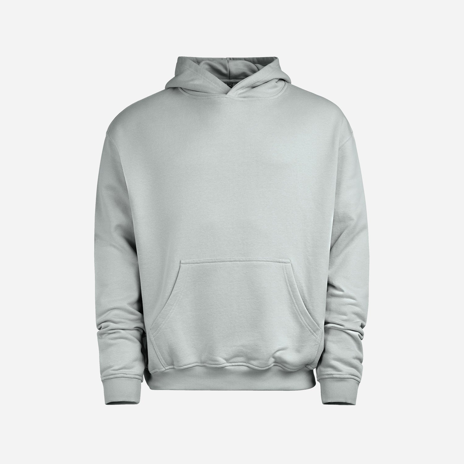 Heavy Oversized Hoodie Washed Northern Grey