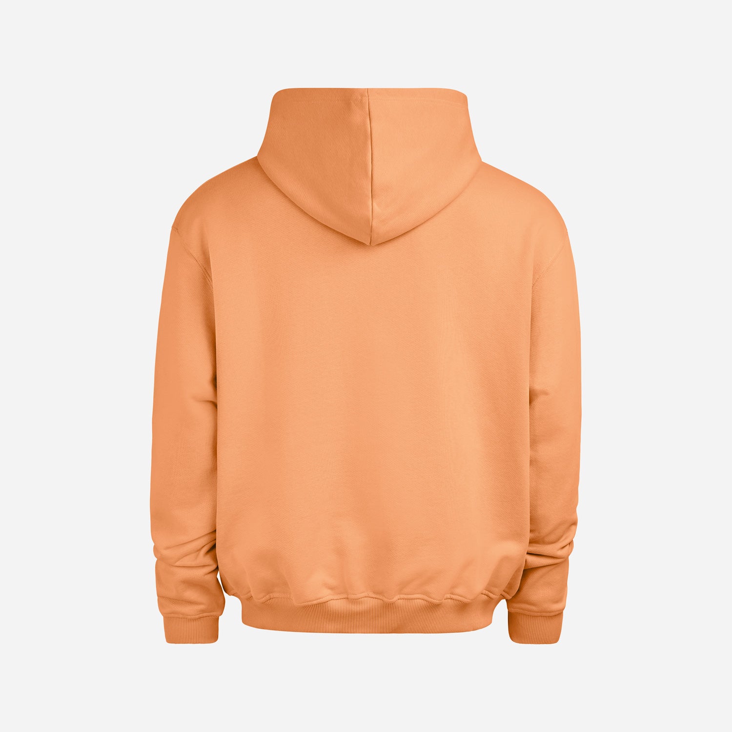 Heavy Oversized Hoodie Washed Peach Fuzz