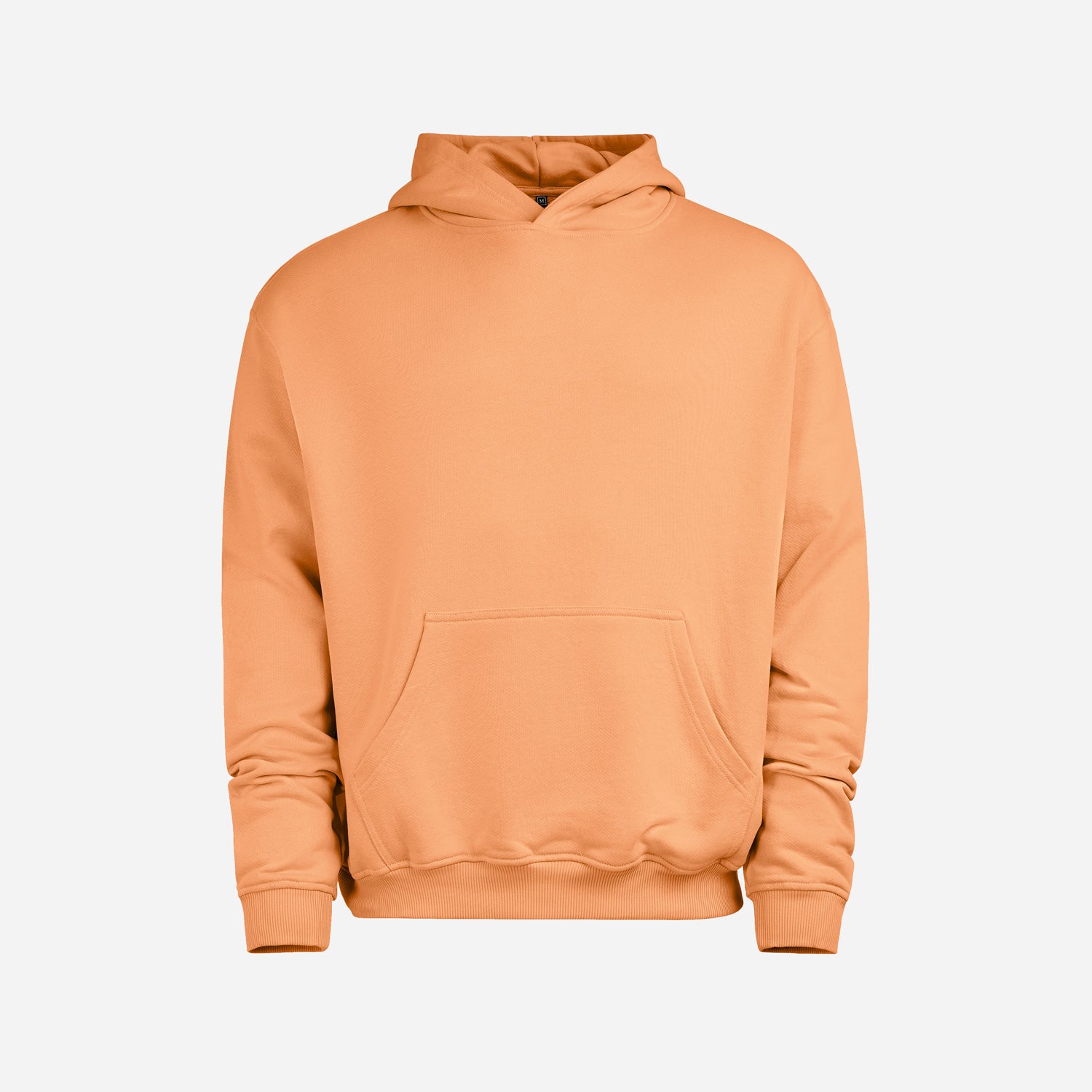 Heavy Oversized Hoodie Washed Peach Fuzz