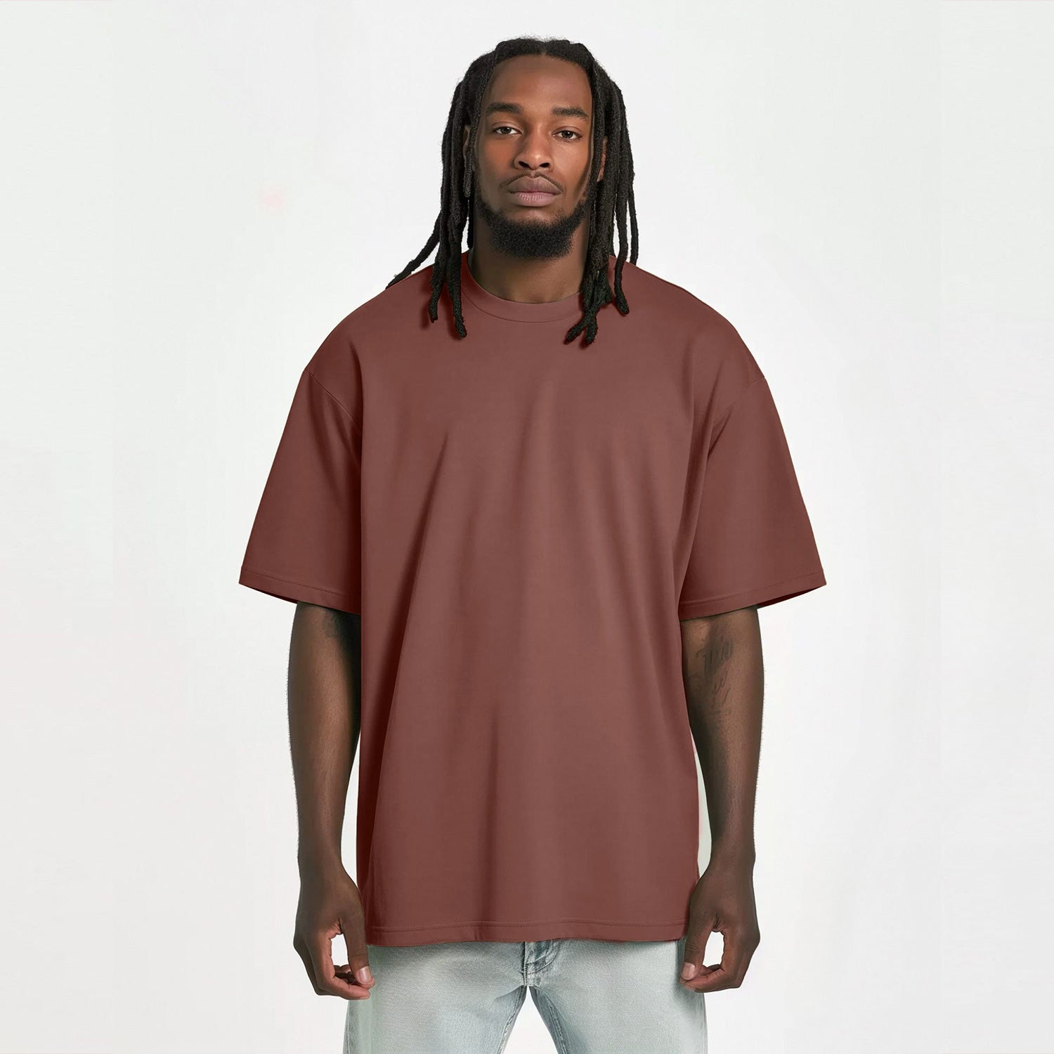 Oversized T-Shirt Rusty Red