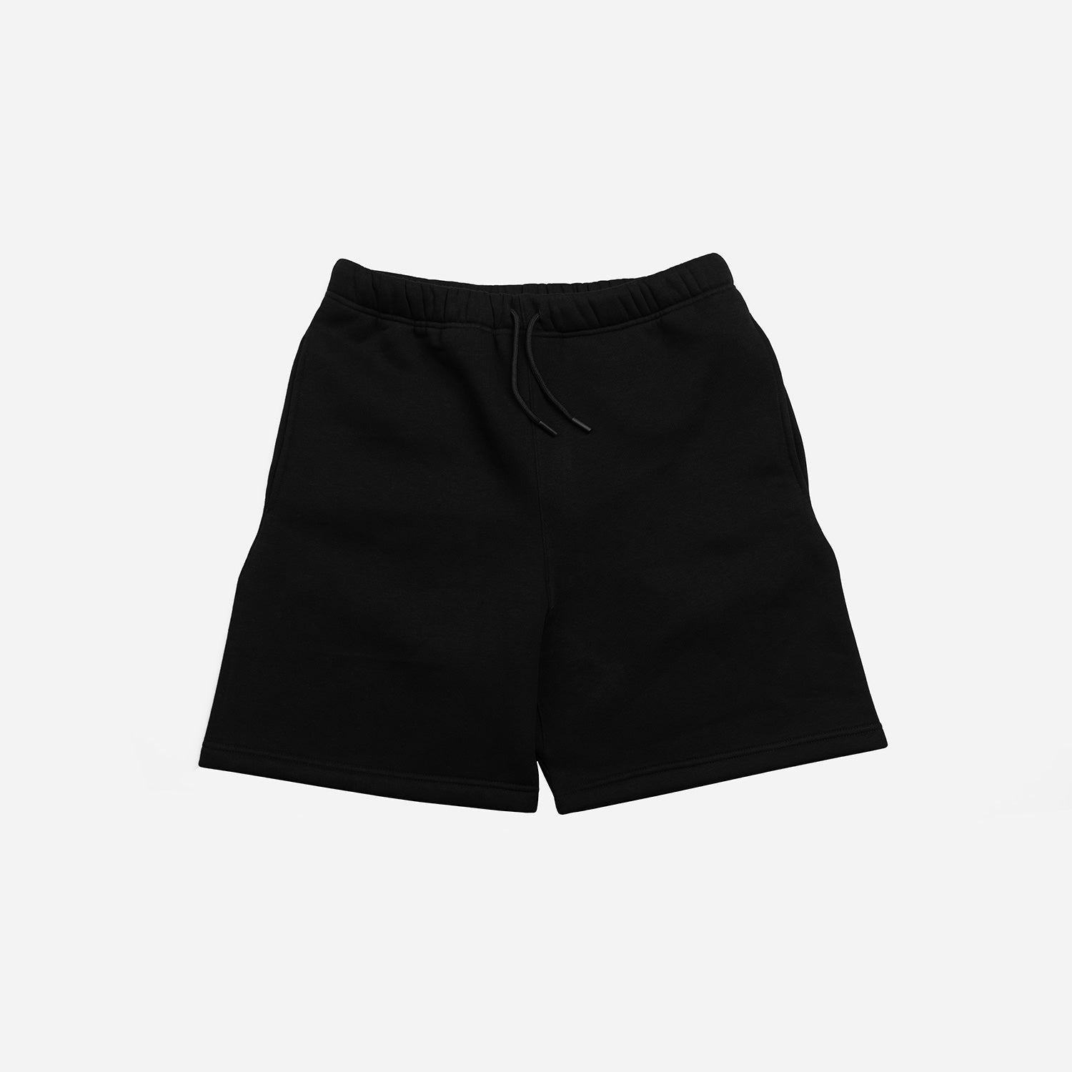 Heavy Brushed Short Pants Jet Black