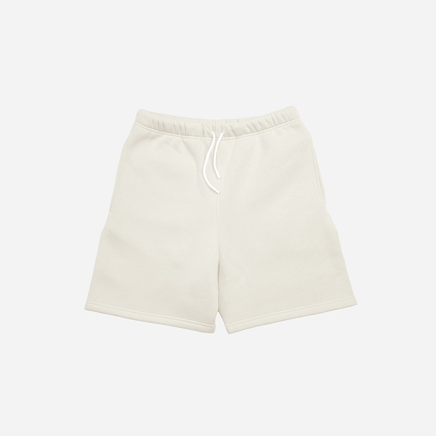 Heavy Brushed Short Pants Powder White