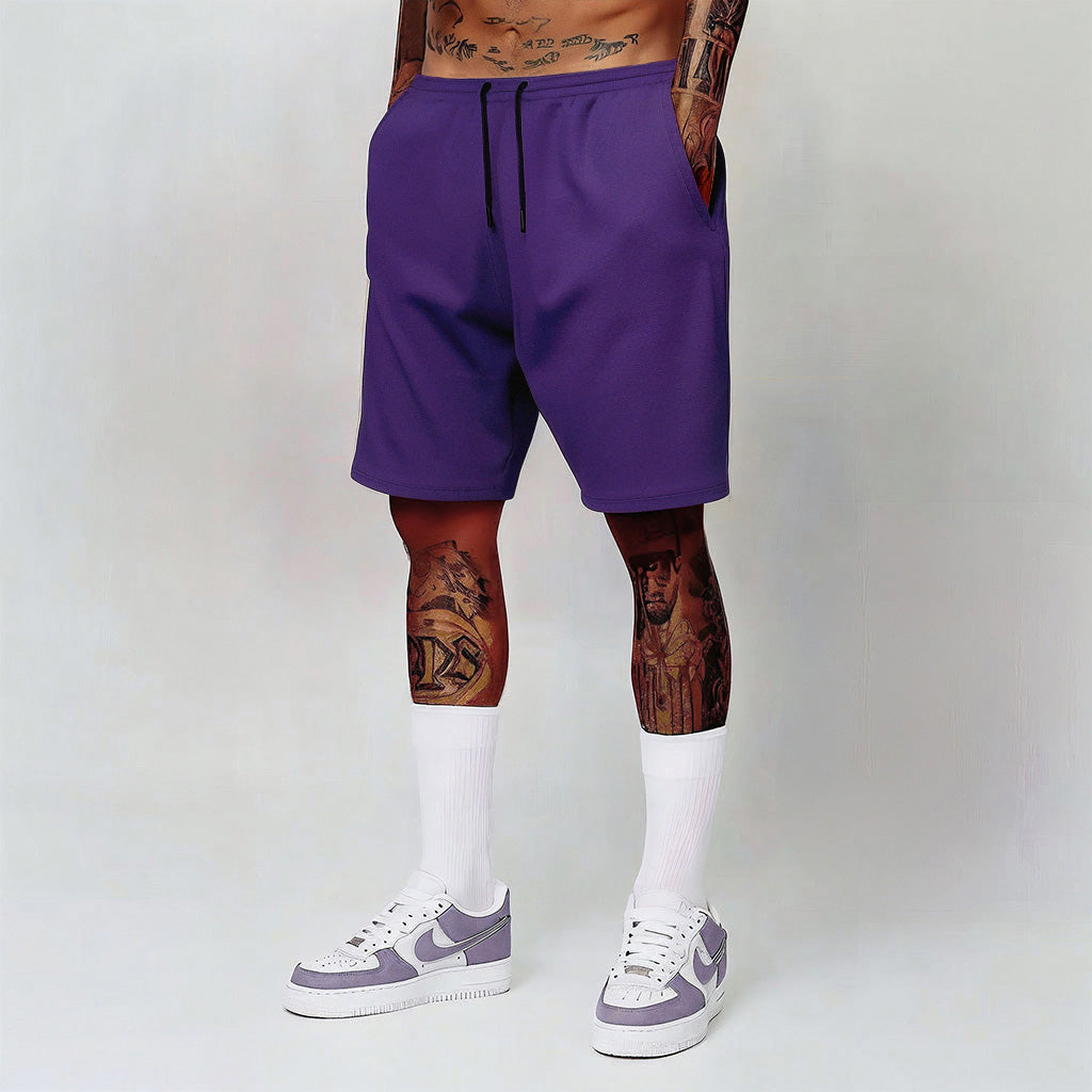 Heavy Brushed Short Pants Viola